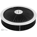 Spectre 47621 Extraflow Air Filter Assembly, 3IN Tall, Black, Round. Fixed Price $176.99.