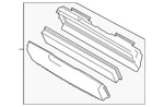 Genuine Porsche 2019-2023 Panamera Air Cleaner Assembly 971-128-607-G. Fixed Price $411.47.