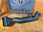 MID/L8 80'S Dodge Truck Cold Fresh Air Intake Cleaner Lower Tube Ramcharger. Fixed Price $48.00.