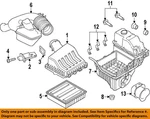 Ford Oem Air Cleaner Intake-tube Duct Hose AL3Z9F721A. Fixed Price $12.72.