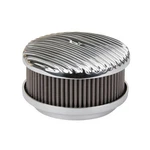 Otb Gear 4450 Full Fin Air Cleaner, Straight Base, Polished. Fixed Price $368.99.