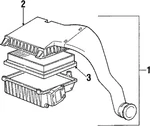 Genuine Porsche Air Cleaner Assembly 951-110-021-02. Fixed Price $494.41.