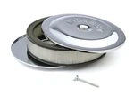 Moroso For Racing Air Cleaner - 14IN X 3IN Filter Flat Bottom Steel Chrome. Fixed Price $112.58.