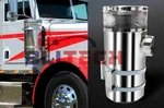 Peterbilt Air Cleaners Stainless Steel Vortox Style Strap Fit 379 389. Fixed Price $545.00.