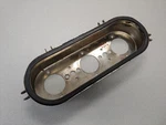 Used Original Porsche 911 Weber Carburetor Steel Air Cleaner Base Unit #8 Chrome. Fixed Price $125.00.