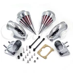 Cone Spike Air Cleaner Kit Intake Filter For Suzuki Boulevard M109 (all Year)chr. Fixed Price $119.67.