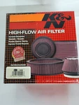 E-3460 K & Air Filter, High Performance, Fits 56-1255 Assy 356/912 Solex. Fixed Price $35.00.