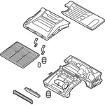2017-2022 Hyundai Ioniq Cleaner Assembly-air Oem New 28110G2600. Fixed Price $294.57.