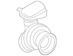Genuine Nissan Engine Air Intake Hose 16576-5RB1B. Fixed Price $73.67.