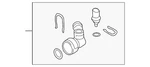Genuine Volkswagen Lower Coupling 1K0-122-291-AD. Fixed Price $166.09.