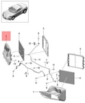Genuine Porsche 718 Boxster Cayman Air Guide Right Matt Black 982121334BOK1. Fixed Price $110.80.