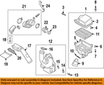 Kia Oem 19-24 Forte Enginetransaxle Air Intake-extension 28212M6100. Fixed Price $10.95.