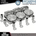 6X Pistons & Rings Set 10.7:1 For Bmw E90 E60 E83 128I 328I 528I X1 N52B30 3.0L. Fixed Price $170.04.