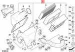Genuine Bmw E39 520I 523I 2.4 525I 528I Sedan Wagon Intake Assy 13711716218. Fixed Price $381.30.