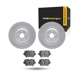 For Jaguar Xj 2019 Brake Set With Pads Plain Rotor Style. Fixed Price $367.35.