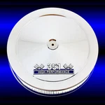 Chrome 351 Air Cleaner Fits Ford Cleveland Engines Mustang Cougar Torino. Fixed Price $68.99.