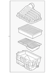 Genuine Volkswagen Air Cleaner Assembly 5WA-129-607-A. Fixed Price $419.09.