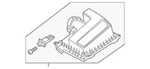 Genuine Ford Fusion 2013-2020 Air Cleaner Cover Assembly DS7Z-9661-A. Fixed Price $49.91.