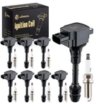 8PK UF510 Ignition Coil Pack & Iridium Spark Plug For Nissan Infiniti 4.5 5.6. Fixed Price $89.99.