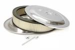 Moroso 65913 Air Cleaner - Aluminum 14" X 3" Raised Bottom Chrome. Fixed Price $100.99.