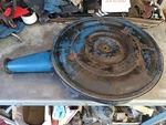 1966 Ford Galaxie 390 Used Air Cleaner Only Actual Item. Fixed Price $224.99.