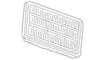 Genuine Mitsubishi Engine Air Filter MR571471. Fixed Price $47.76.
