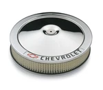 Proform 141-906 Air Cleaner 14" X 3" Chrome W/ Chevy Logo 1.500" Drop Base. Fixed Price $114.95.