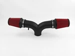 Dual Cold Air Intake For 2001-2004 Chevrolet Corvette C5 With 5.7L V8 Black. Fixed Price $69.95.