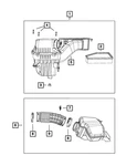 Genuine Mopar Air Cleaner Bracket Grommet 4268295. Fixed Price $7.50.