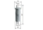 For Bosch 026 403 000 Fuel Filter. Fixed Price $65.60.