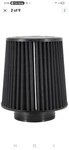 K&n RU-5283HBK Universal Clamp-on Air Filter 4.5" Flange, 8" Height. Fixed Price $59.99.