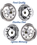 19.5" Chevy C4500 C5500 C6500 Topkick Kodiak 8 Lug Wheel Simulator Rim Covers. Fixed Price $380.22.