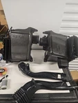 Audi R8 Rear Air Intake Box Set Carbon Fiber Oem 4S0133837S 4S0133838S. F2. Fixed Price $532.00.