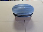 Vintage 1980'S 90'S Cal Custom ? Aluminum Fin Oval Air Cleaner 427 396 390 327. Fixed Price $119.99.