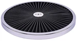 Jegs 500085 14 In. Flow-thru Air Cleaner Lid Chrome Trim With Black Filter. Fixed Price $73.99.