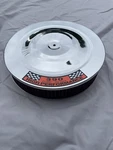 390 Ford Chrome Air Cleaner Washable Red Performance Filter 14X3. Fixed Price $79.95.