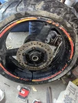 Yamaha Motorcycle Rear Rim And Tire 17MMX6.00MM. Fixed Price $150.00.