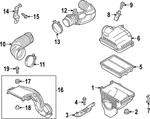 Genuine Mazda Air Filter Housing PX1N-13-3AY. Fixed Price $40.02.