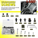 For Kawasaki KLR250 KLR650 550 750 194X Sliver Fairing Bolt Screws Kit 1-5SET. Fixed Price $113.57.