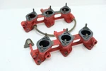 Porsche 911 Model Sportomatik Weber Zenith Carburetor Intake Manifolds. Fixed Price $258.13.