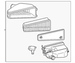 Genuine Toyota Air Filter And Housing Assembly 17700-0P013. Fixed Price $757.96.