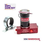 Edelbrock 182051, One Carb Electric Fuel Pump 120GPH 6.5PSI Red Aluminum Perfo. Fixed Price $422.08.