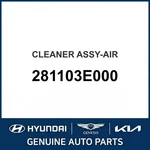 2003-2006 Kia Sorento Cleaner Assembly-air Oem New 281103E000. Fixed Price $276.21.