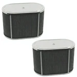 43-6006 Chrome Oval Cleaner Idf Weber/empi Hpmx 5-1/2" 9" 6". Pair. Fixed Price $219.94.