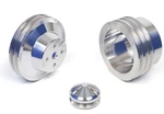 Pulley Kit For Amc 304 360 401 Crank Water Pump V8 Amx Ac Air Billet Aluminum. Fixed Price $235.00.