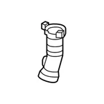 Genuine Ford Engine Air Intake Hose 4S4Z-9B647-A. Fixed Price $213.95.