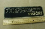 Vtg 1975 Cosworth Pistons Vega Drag Racing Decal Sticker Rare Chevrolet Chevy. Fixed Price $16.95.