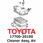 New Toyota Genuine 03-07 Lexus ES300 RX330 RX350 Cleaner Assy, Air 17700-20190. Fixed Price $548.99.