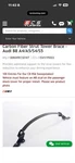 Ecs Tuning Carbon Fiber Strut Tower Branch For Audi S4 B8. Fixed Price $250.00.