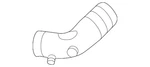 Genuine Volkswagen Connector Pipe 07K-129-684-B. Fixed Price $106.33.